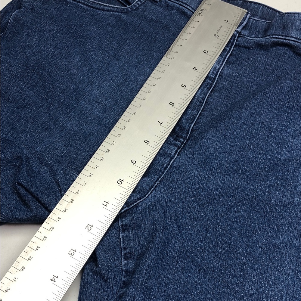 Alia Blue Jean Shorts for Women - Picture 3 of 7